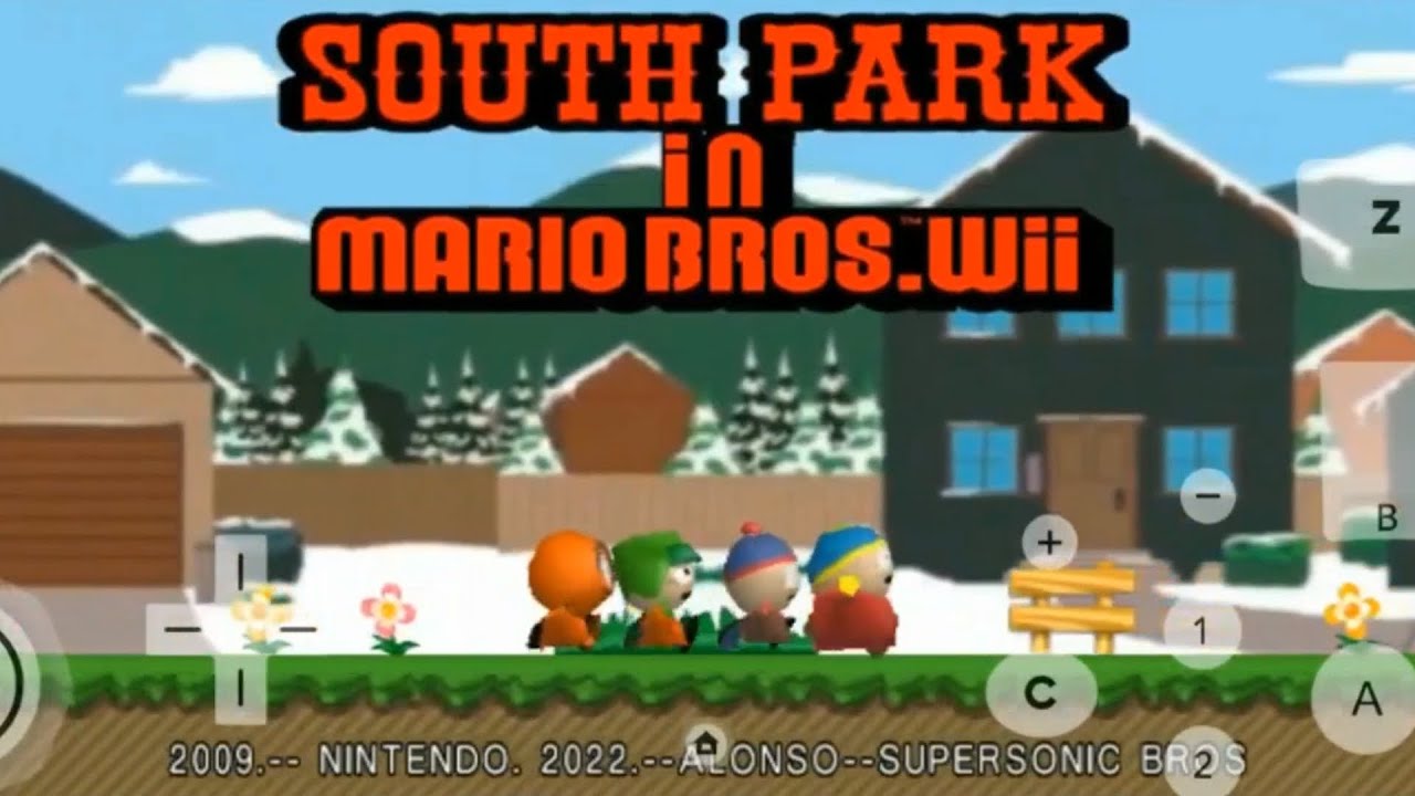 South park in Mario Bros wii(completo más download)