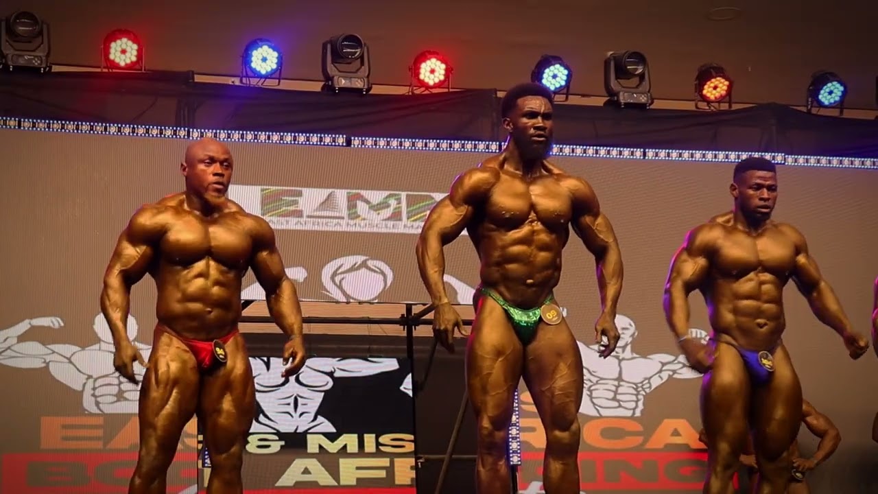 Cobra Takes the Crown Mr East African Bodybuilding Champion