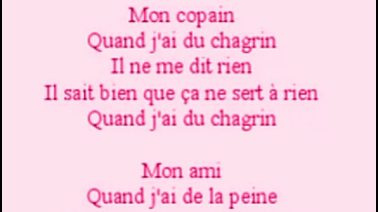 Mon copain ...Chantal Abraham