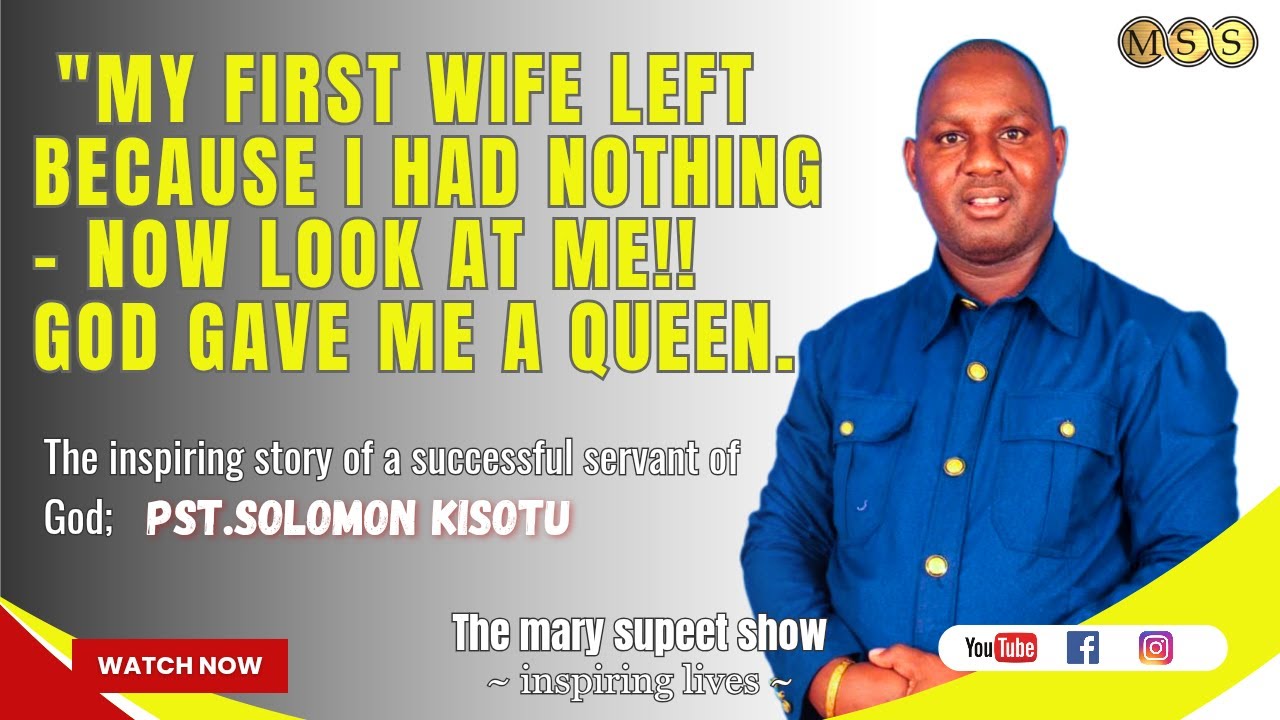 MY FIRST WIFE LEFT ME BECAUSE I WAS POOR BUT GOD CHANGED MY STORY