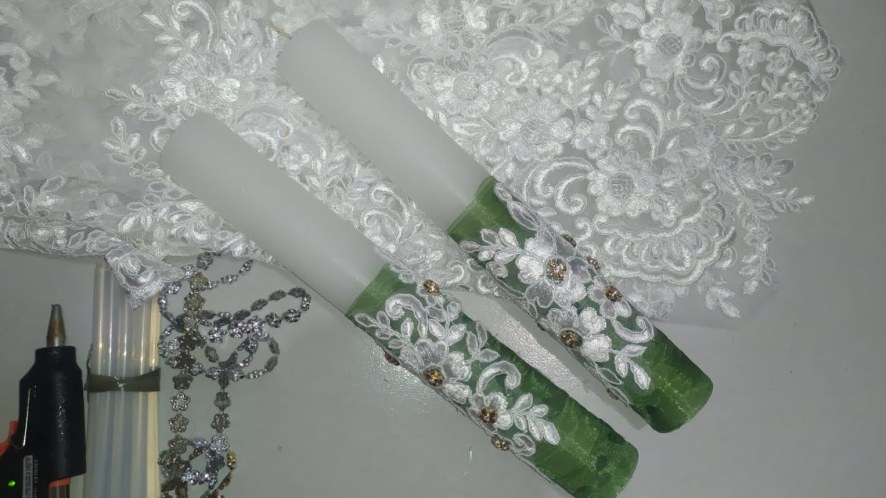 Making Candle For Wedding | Wedding Candle Design | Aimee's Random Ideas