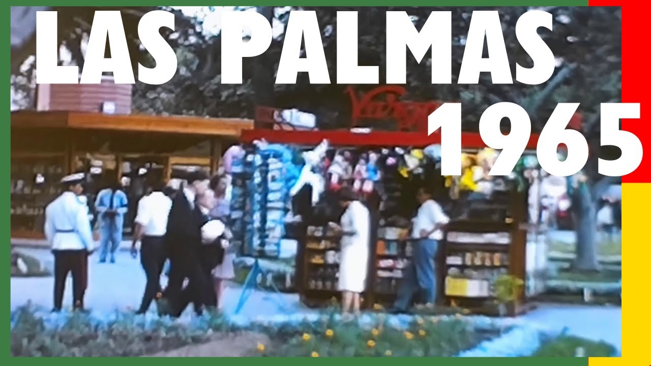1965 LAS PALMAS DE GRAN CANARIA · Vintage 8 mm · Urlaub · Vacaciones · Sound Editing + 50fps Upscale