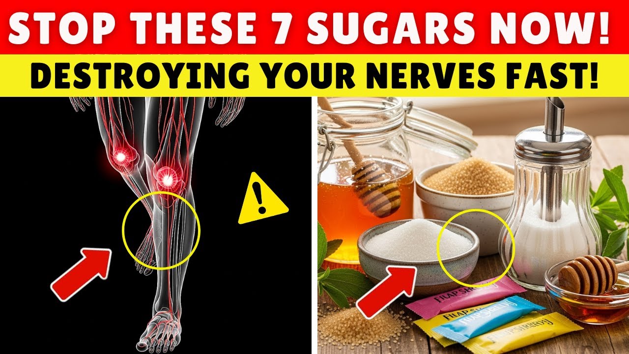 SENIORS, Stop These Sugars Destroying Nerves (Neuropathy Warning) | Senior Health Tips
