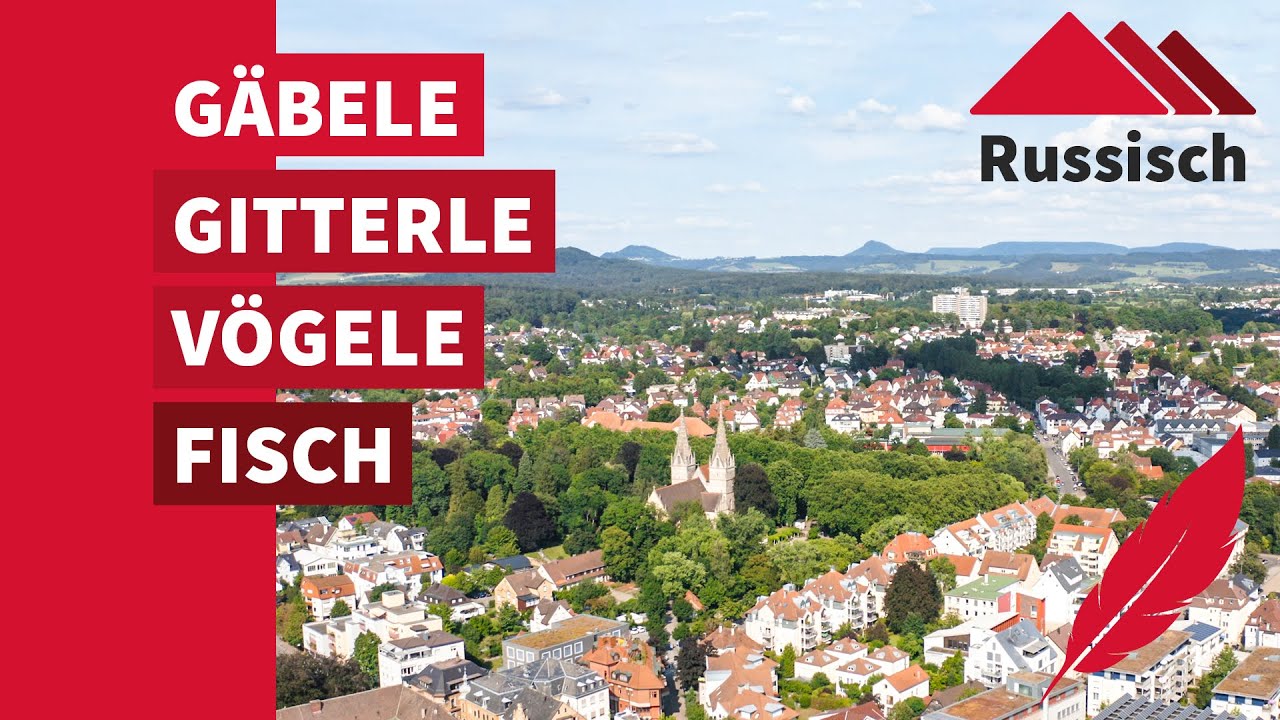 Mehrsprache Stadtführung durch Göppingen in einfacher Sprache (Sprache: Russisch)