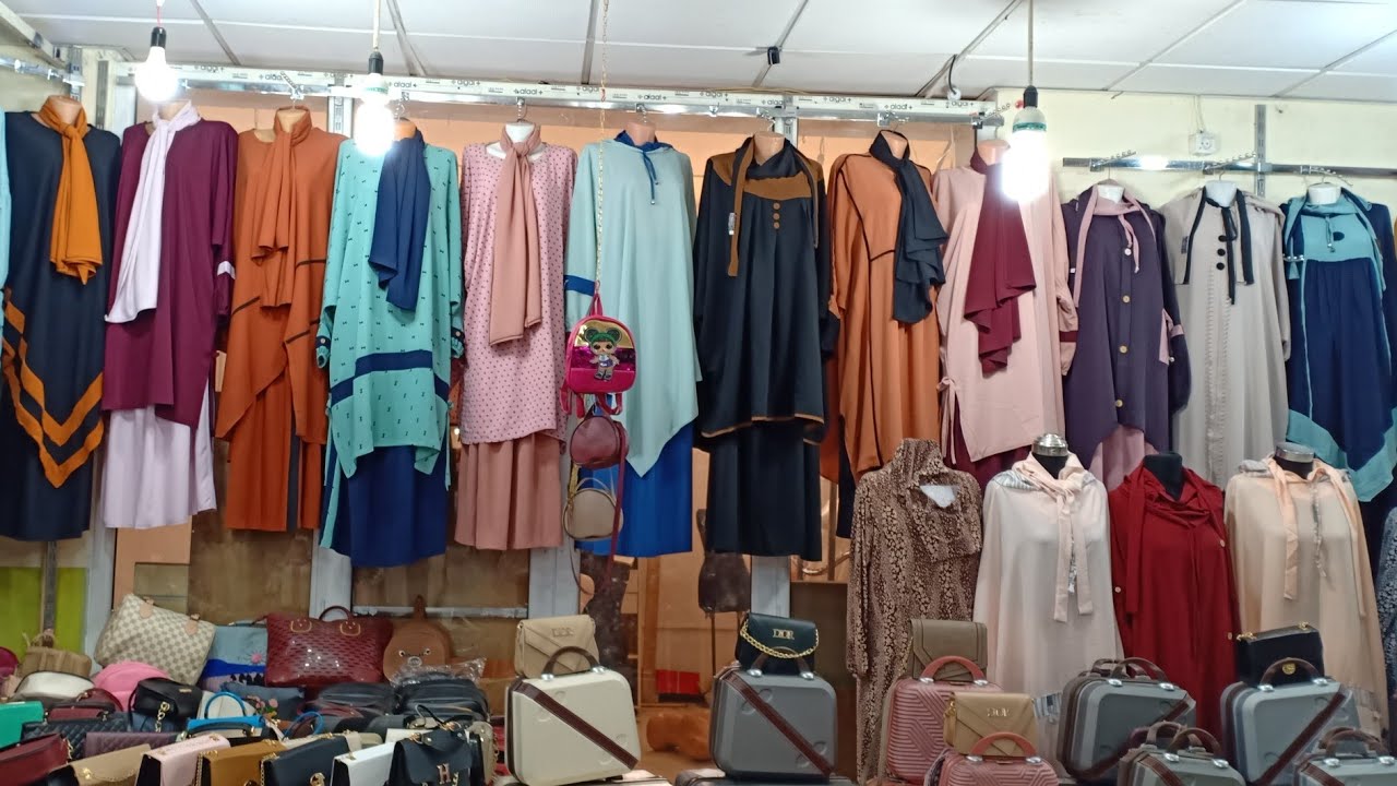 جديد الجلباب الصيفي وحقائب اليد وخمارات2021