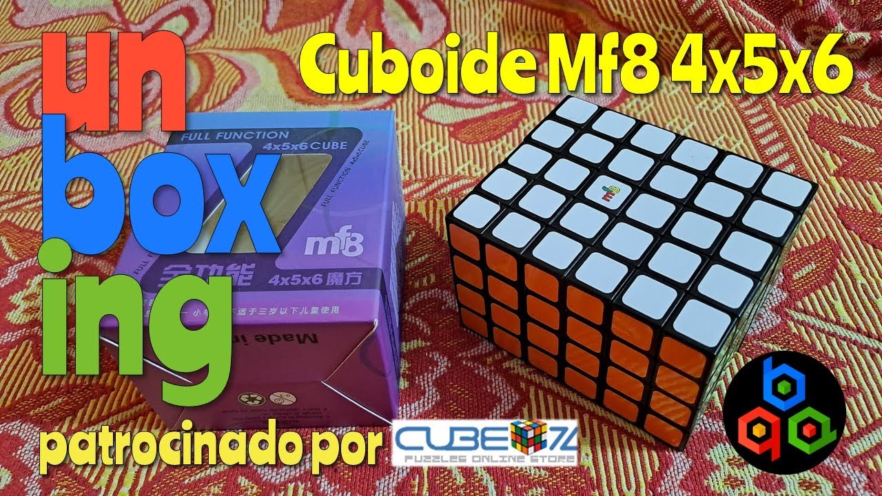 UNBOXING CUBOIDE MF8 4x5x6 | PATROCINADO POR CUBEZZ