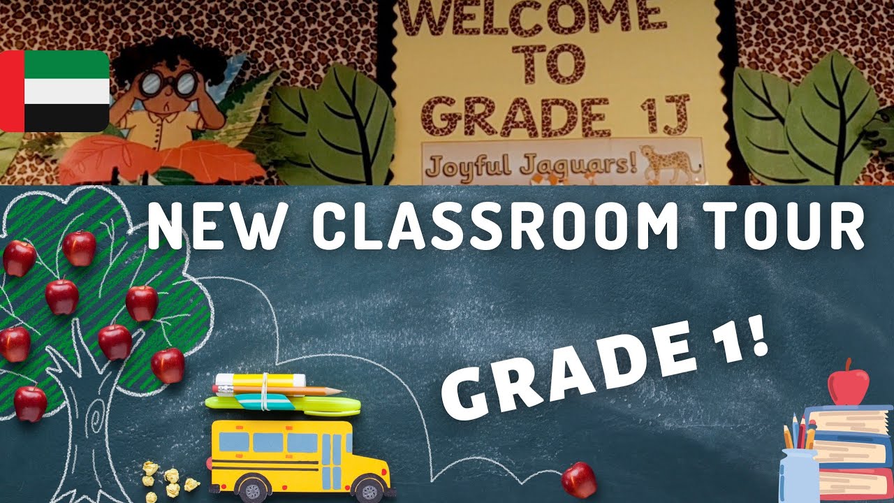 NEW Classroom Tour|| GRADE 1 Teacher in ABU DHABI UAE || #teachingindubai #uae