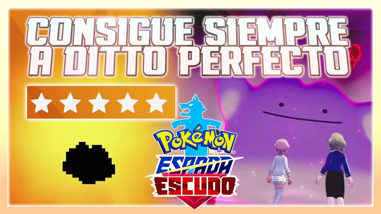 TRUCO para CONSEGUIR tu DITTO PERFECTO de CRIANZA y HABILIDAD OCULTA! POKÉMON ESPADA y ESCUDO