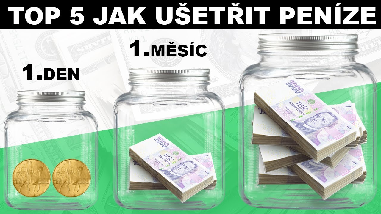 TOP 5 ZLATÝCH PRAVIDEL JAK UŠETŘIT PENÍZE