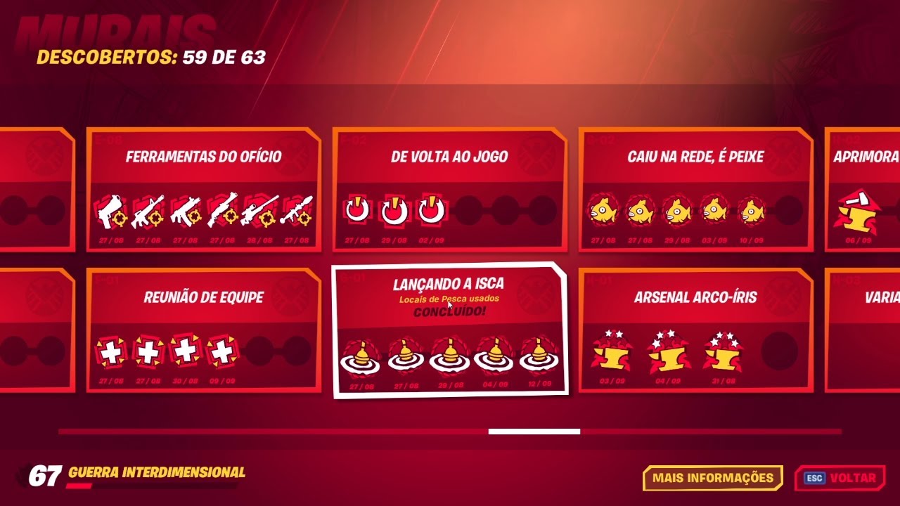 [DICA] COMPLETE O MURAL DOS PEIXES AGORA!