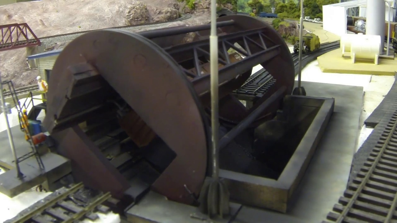 HO Scale Coal Rotary Dumper
