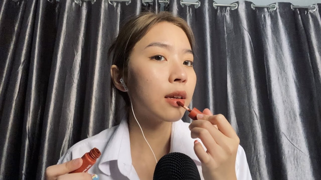 ASMR | Get ready with me แต่งหน้าไปมหาลัยกันน !! 💄💋💖