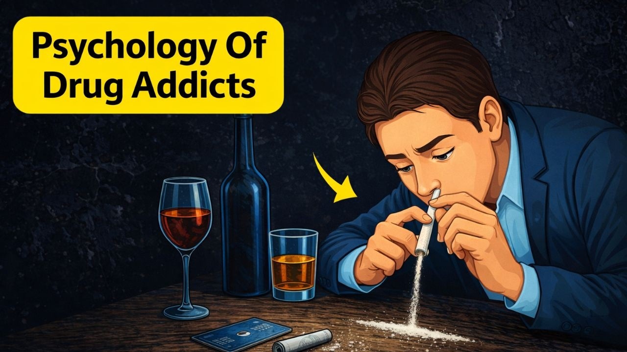 The psychology of people who get addicted to drugs