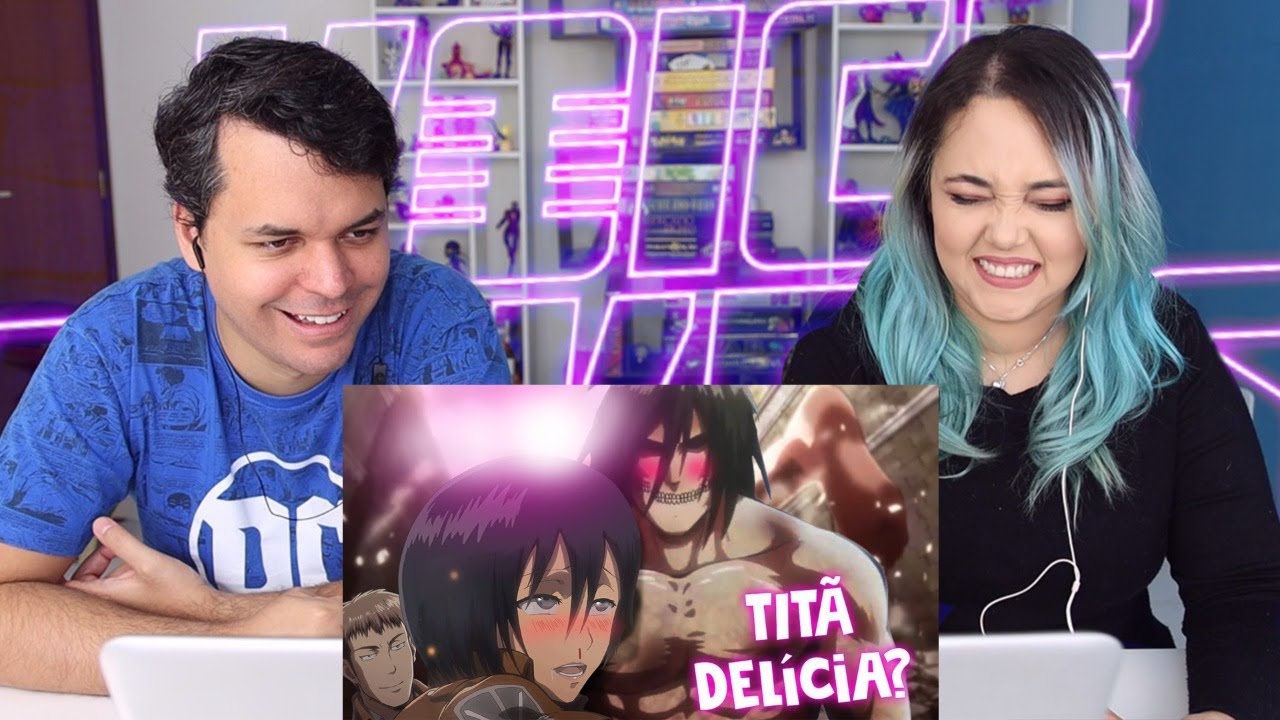 TITÃ DE SOCAGEM - Socão nos Titãs (Paródia Redublagem) (Voice Makers) - REACT