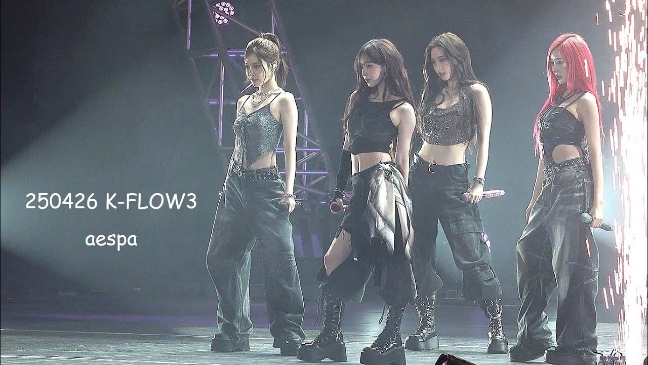 에스파 aespa Full Ver. 全場 ( 250426 K-FLOW3 )｜4K
