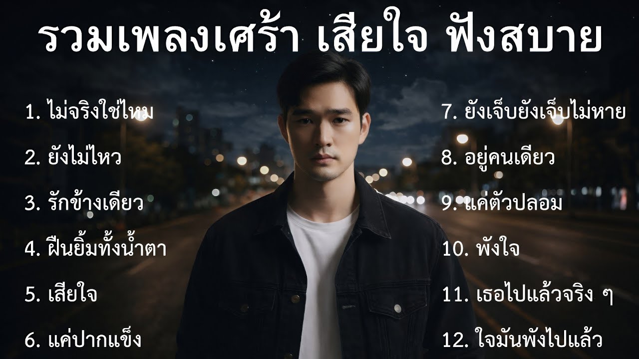 💔รวมเพลงเศร้าล่าสุด |75| รวมเพลงเศร้าปี 2026  รวมเพลงไทยเศร้า | รวมเพลงอกหัก