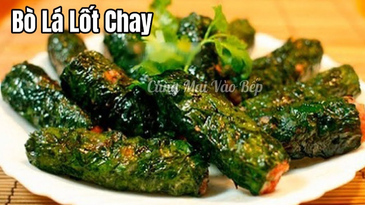 Bật Mí Cách Làm Bò Lá Lốt Chay Ngon Không Tưởng, Quá Dễ Nhà Có Gì Làm Đó #280