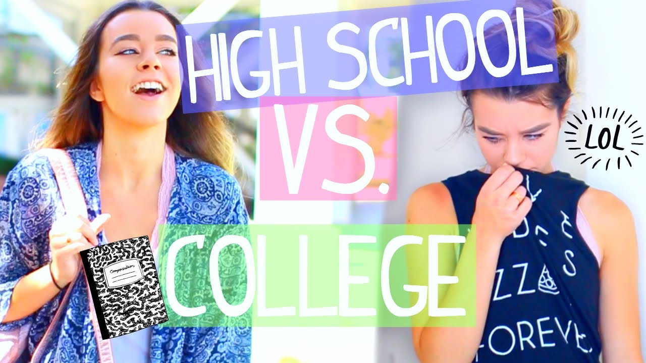 Going Back To High School Vs College!