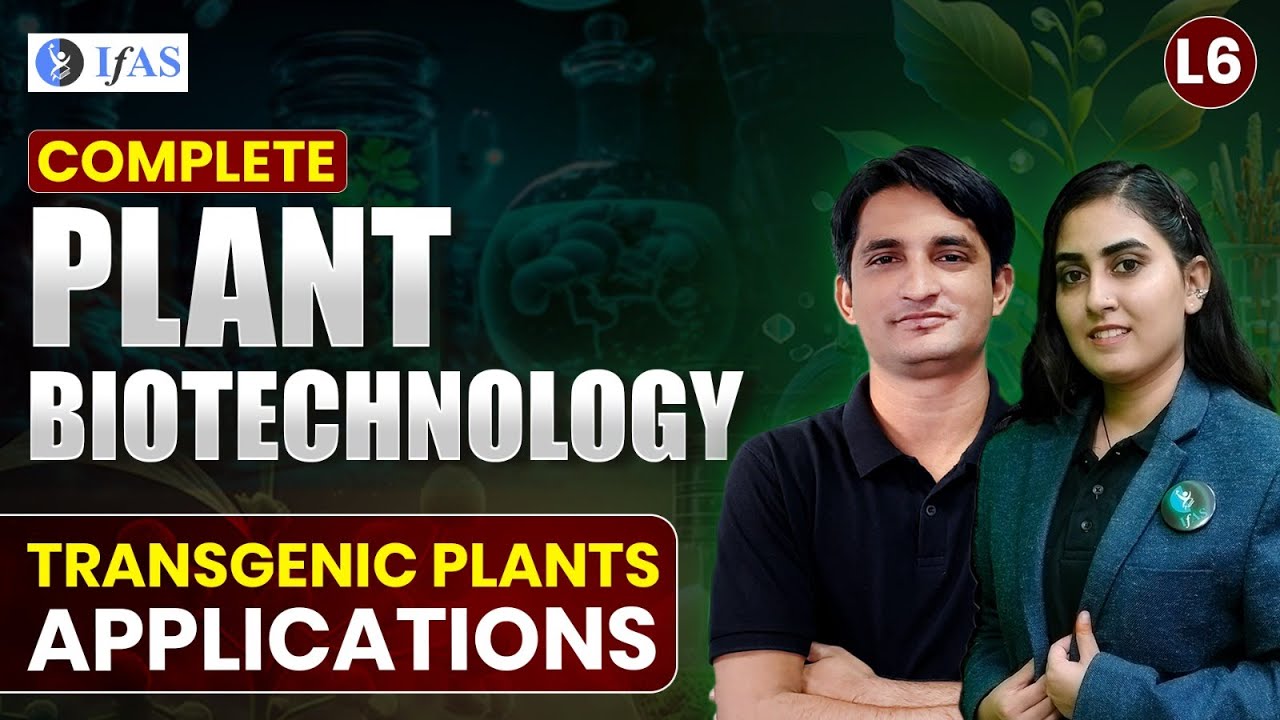 Transgenic Plants Application for IIT JAM Biotechnology / GAT B / CUET PG 2025 | Plant Biotechnology