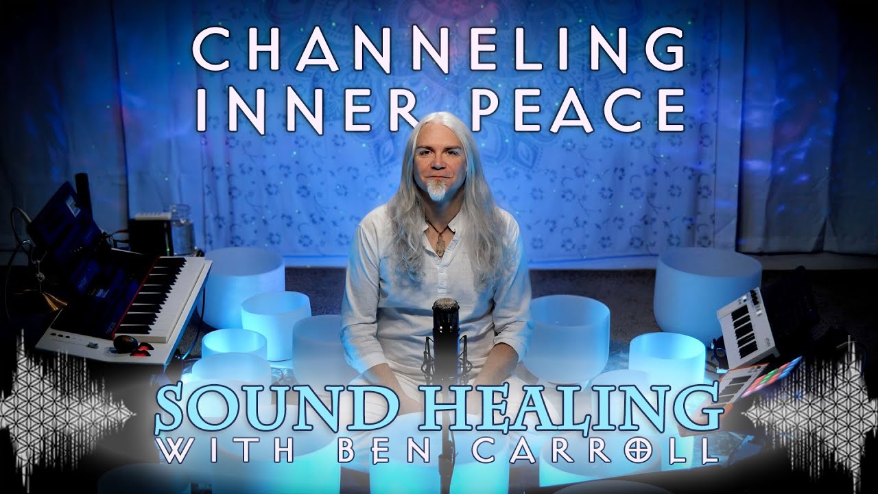 Channeling Inner Peace | Heart & Third Eye Chakra Healing ✨ Singing Bowls & Angelic Voice | 432hz