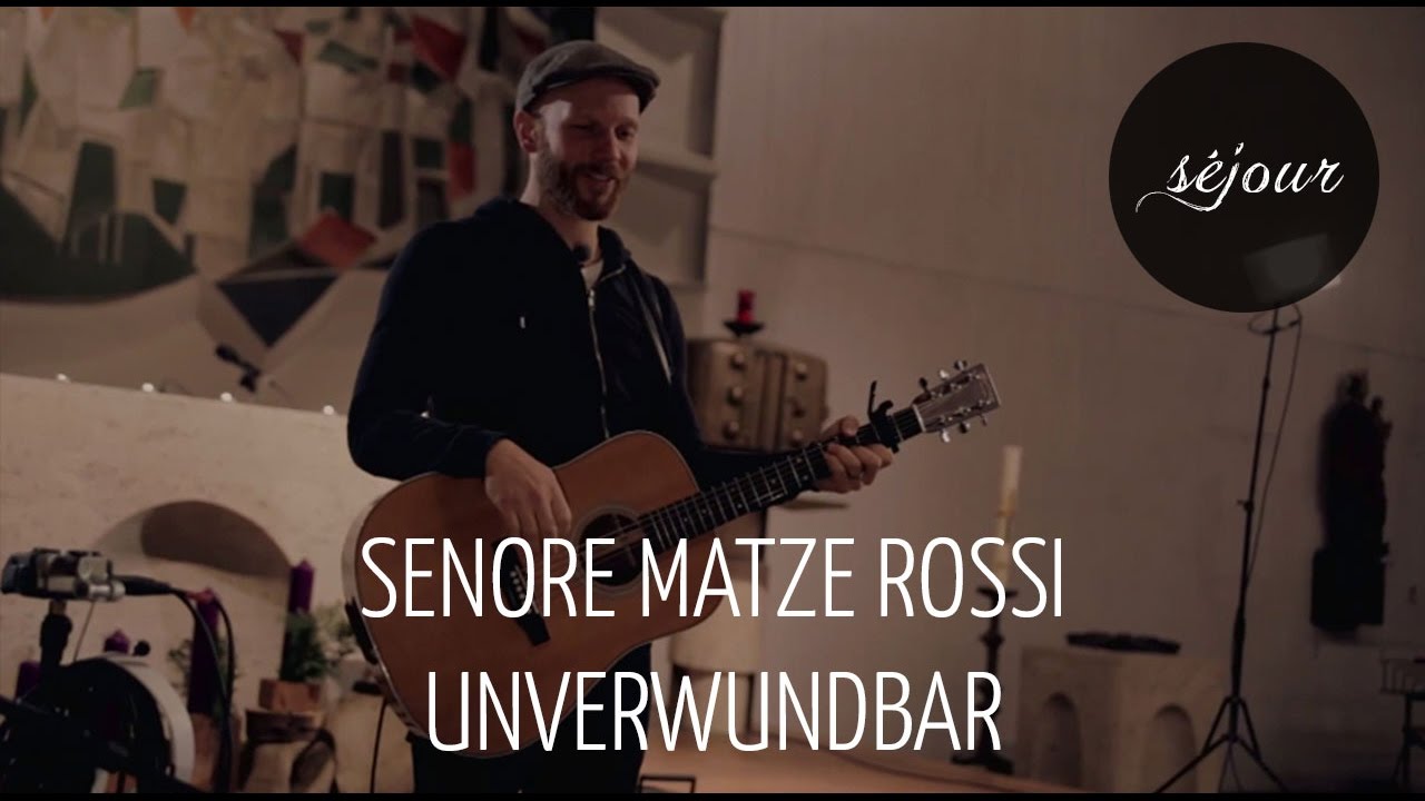 Senore Matze Rossi - Unverwundbar (Live Akustik)