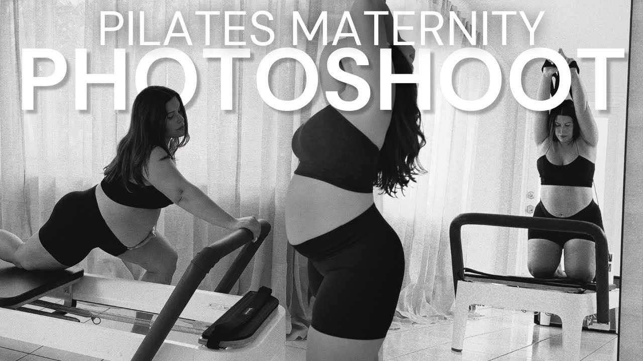 DIY | pilates maternity photoshoot day in my life