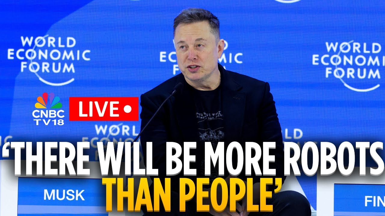 Elon Musk At WEF 2026 LIVE: xAI Chief Speaks On Future Of Robotics And AI | DAVOS | N18G