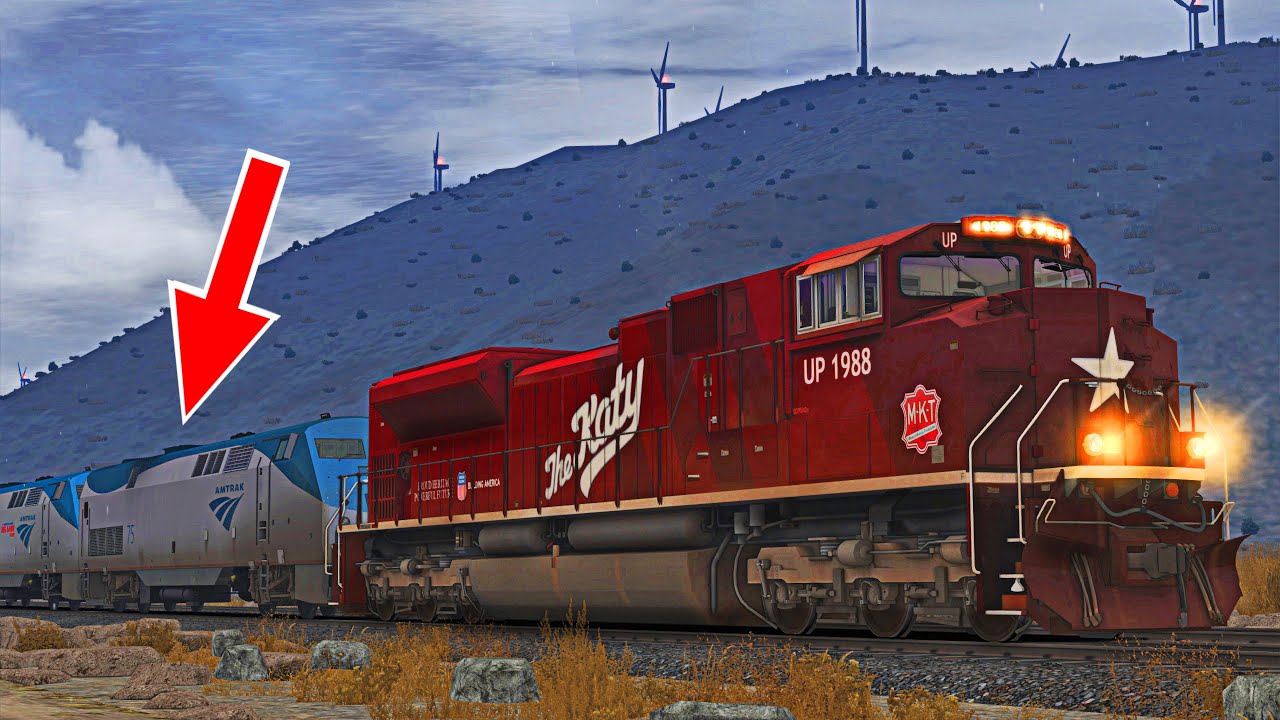 Union Pacific Rescues an Amtrak Train