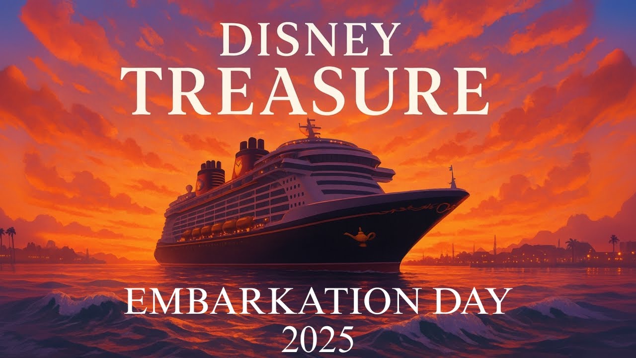 Disney Treasure Day 1: Epic Embarkation Adventure!