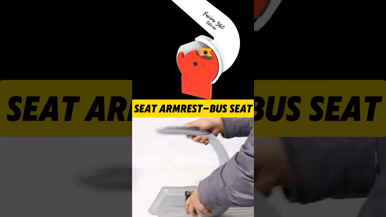 Seat Armrest - Bus Seat!! | Mechanical Mechanism| #mechanism #chairidesign #engineering