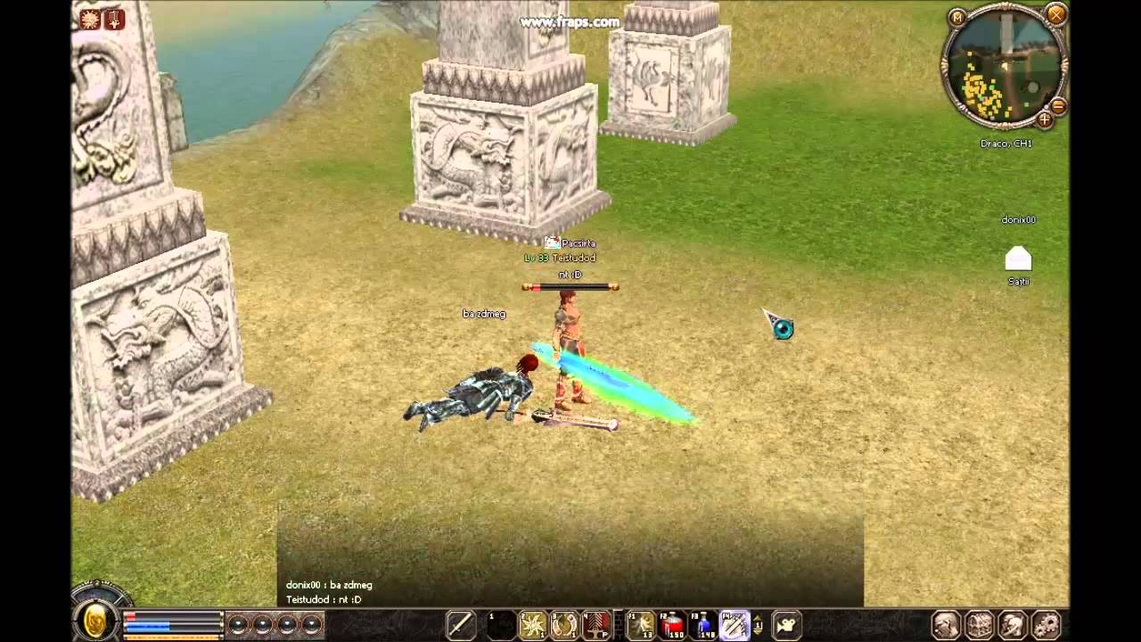 metin2.hu draco pvp P aura Lvl 33 vs 30-70[HD]