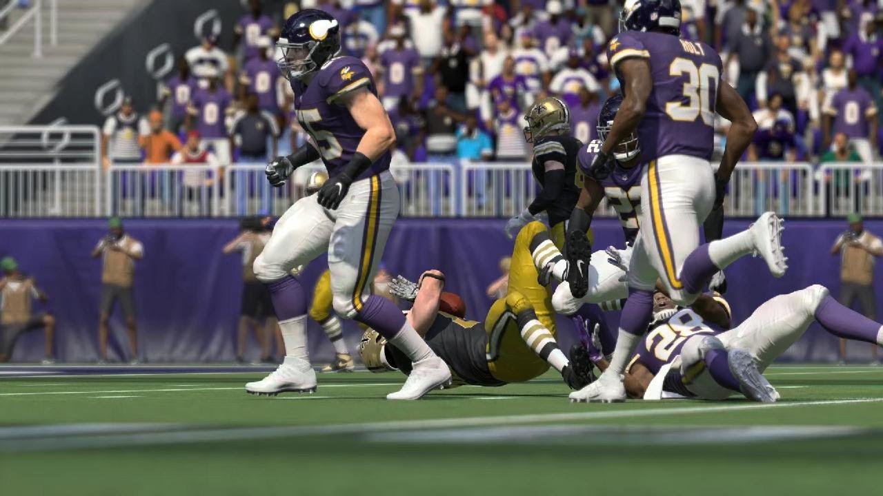 Madden86 Week 9 New Orleans Saints 5-2 at Minnesota Vikings 3-4 Herbert vs Ken Anderson