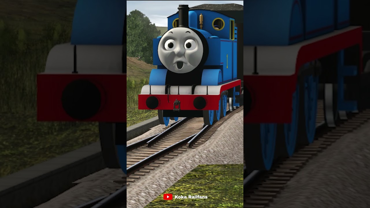Thomas Anjlok Rel Lepas #thomasandfriends #shortsfeed