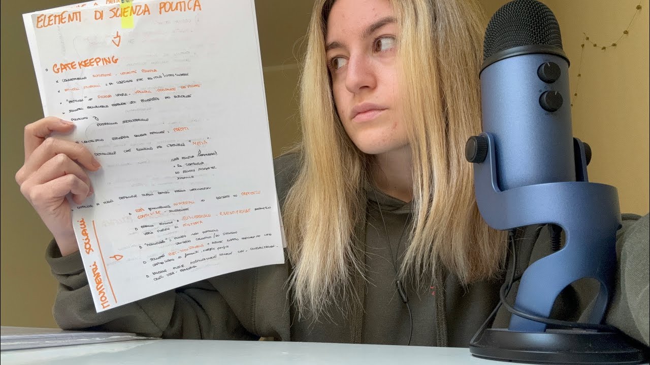 STUDY WITH ME 📚 relax con whispering & inaudible + tasti del computer (asmr ita) || Luvilè ASMR