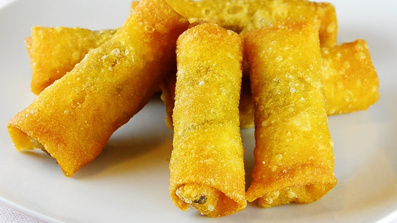 No Binder Gluten Free Chinese Spring Rolls [Dairy Free/Vegan]