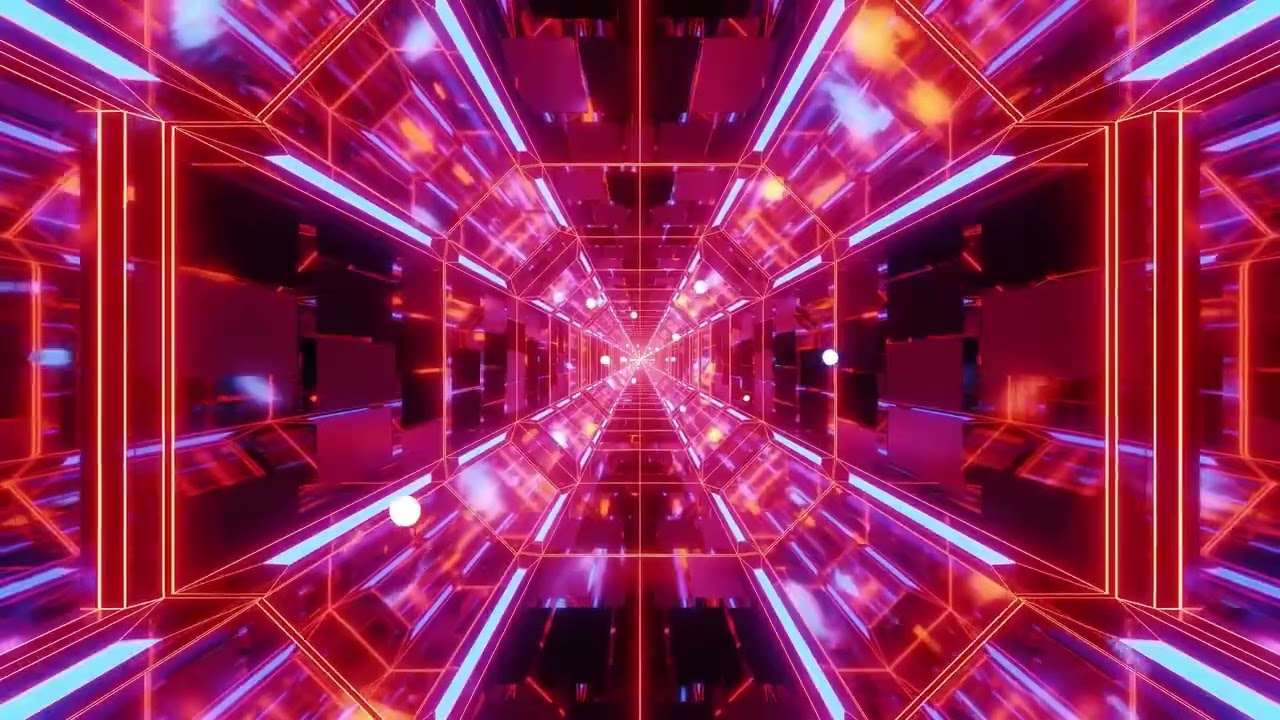 Hiệu ứng màn hình LED - Đường hầm xuyên không gian