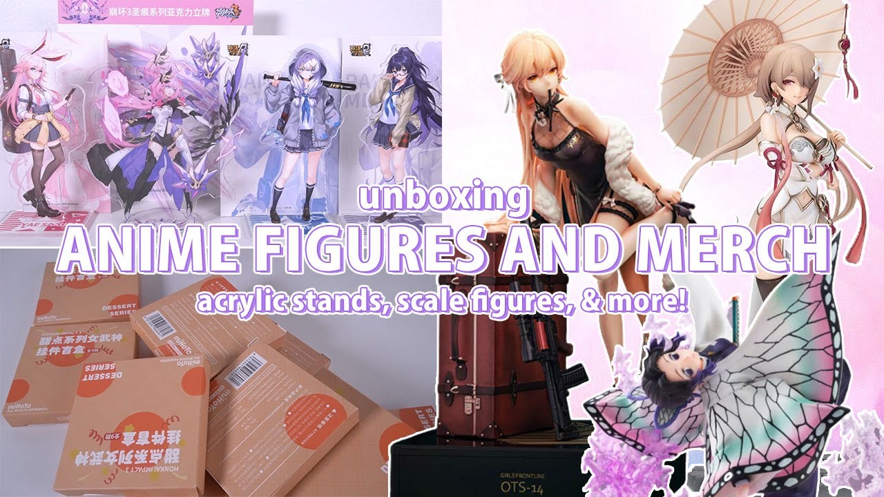 👾 pretty & cute anime figure and merch haul || amiami preowned & superbuy