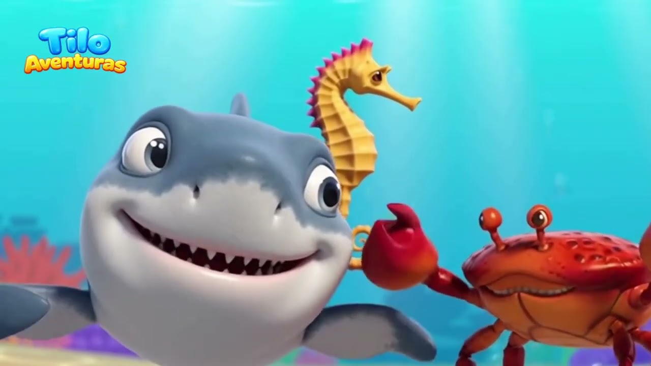 En el Fondo del Mar 🐠🌊 | Canción Infantil Educativa | Animales Marinos para Niños