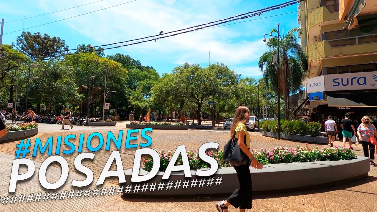 Recorriendo POSADAS CAPITAL I MISIONES I ARGENTINA I 4K Walking Tour VLOG