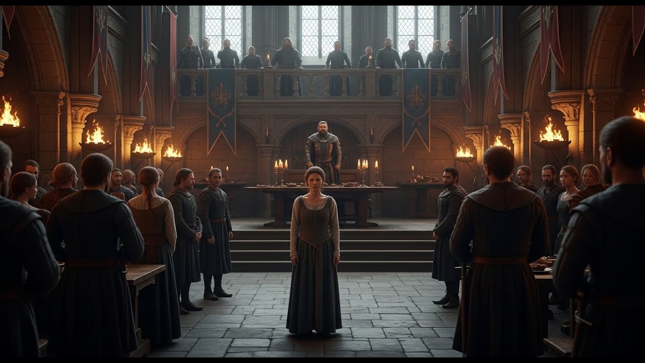 “They Called Her a Liar — Until the Alpha King Spoke and the Hall Fell Silent.”