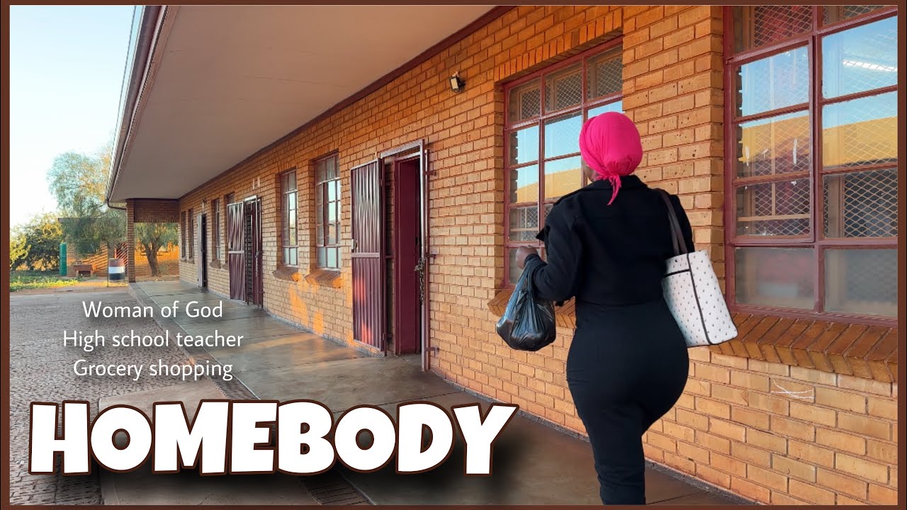 HOMEBODY IN SOUTH AFRICA | #livingalone | grocery shopping | woman of God
