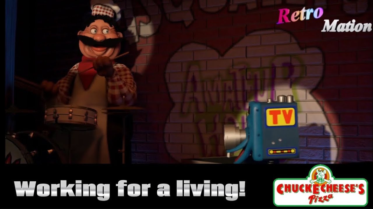 Working for a Living Segment 2 - Chuck E. Cheese's | RetroMation