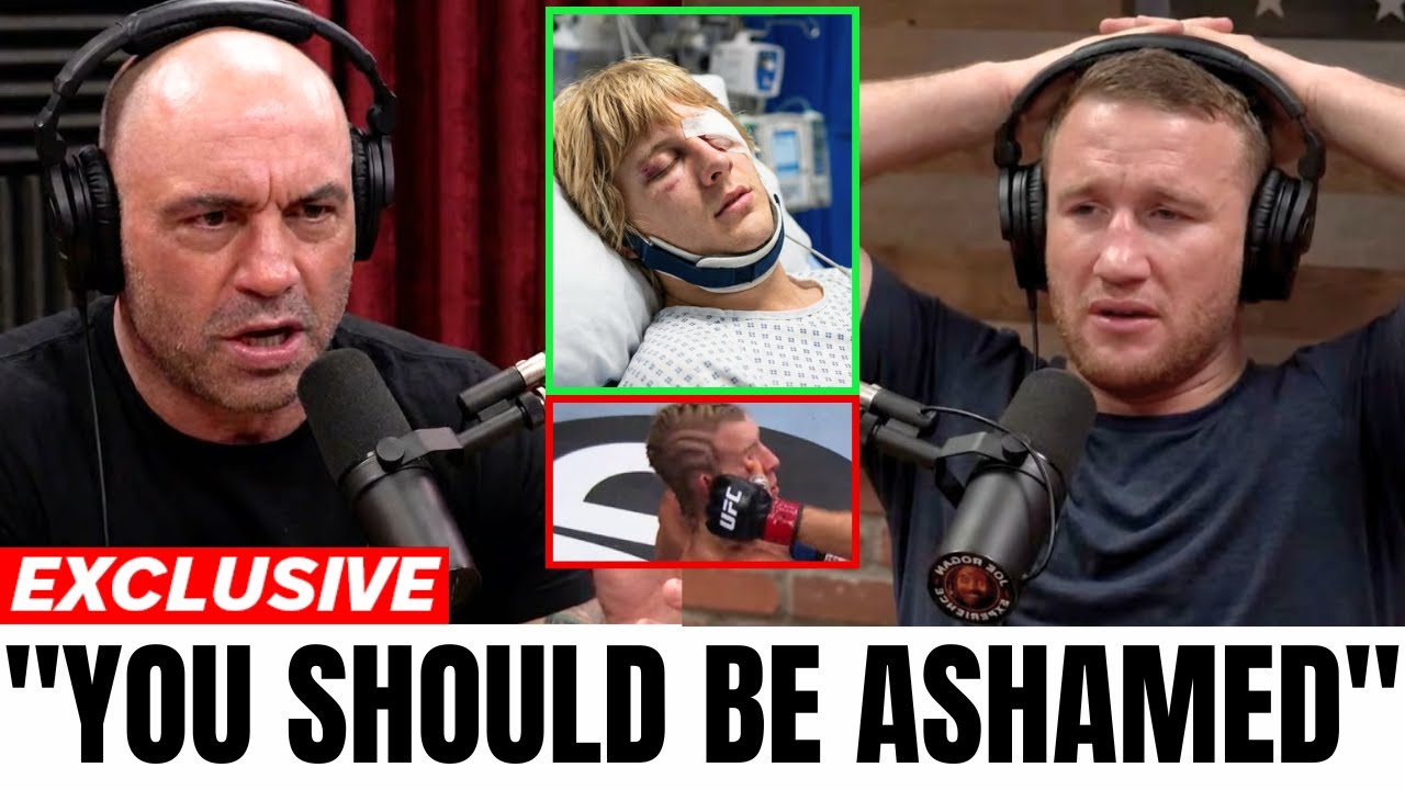 Joe Rogan SNAPS at Justin Gaethje After Cheating In His Last Fight Against Paddy Pimblett!!