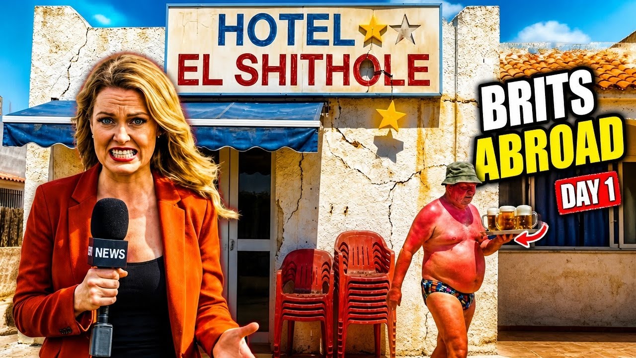 We Spent a Day with Brits Abroad 🤣 (Parody)