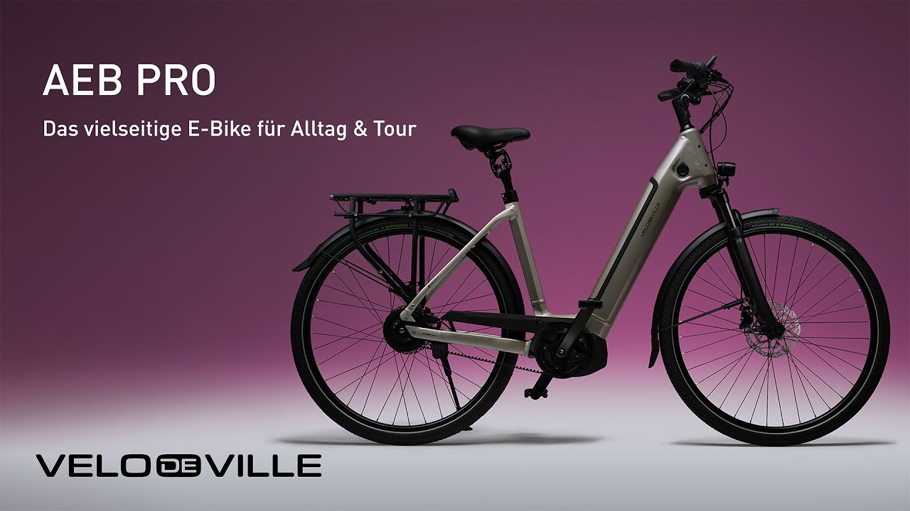 🚲 AEB PRO – Das vielseitige E-Bike für Alltag & Tour | VELO DE VILLE
