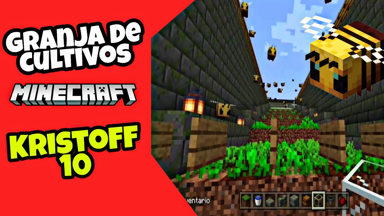 GRANJA DE CULTIVOS - Minecraft 1.18