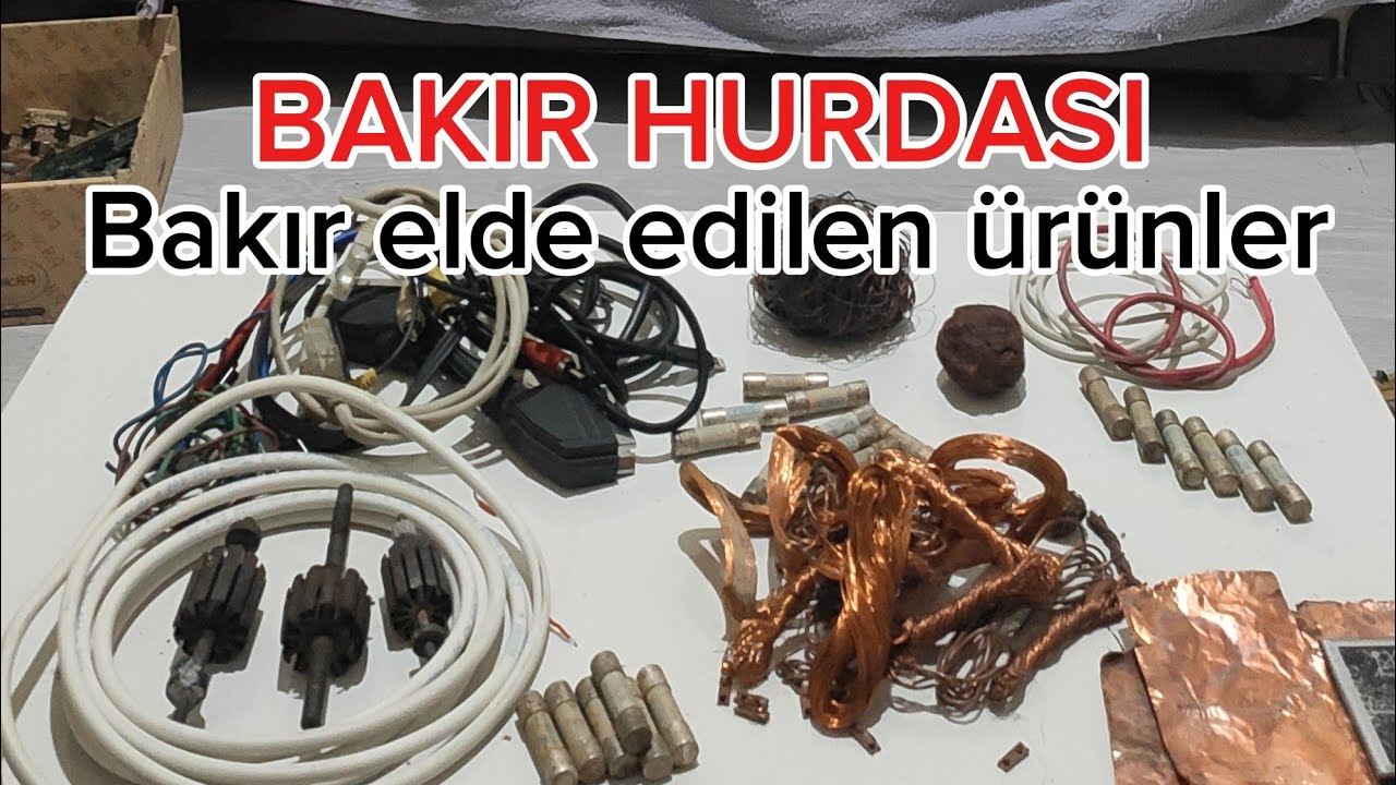 BAKIR HURDASI ( HANGİ ÜRÜNLERDEN BAKIR ELDE EDİLİR , BAKIR FİYATLARI )#güncel #bakır #fiyatları 