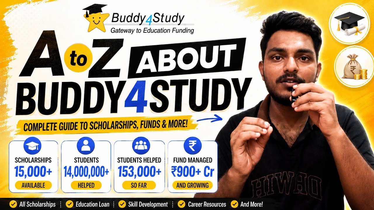 Buddy4Study A to Z Guide 🔥 How to Use? Scholarships, Education Loan & More | Telugu