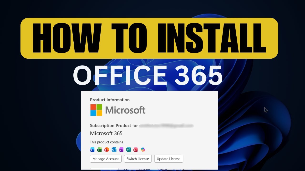 How To Install Microsoft Office 365 on PC/Laptop (2026)
