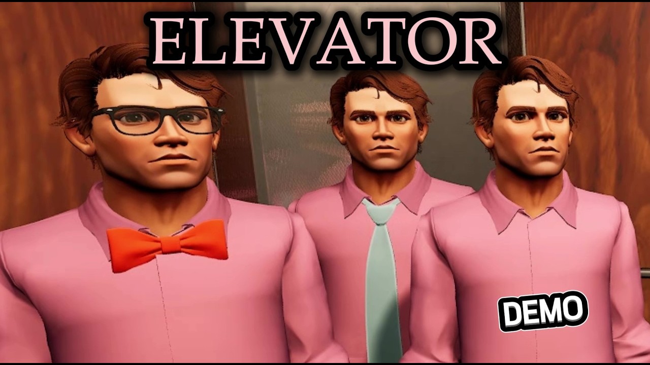 trying out a elevator demo (this was a rollercoaster...)